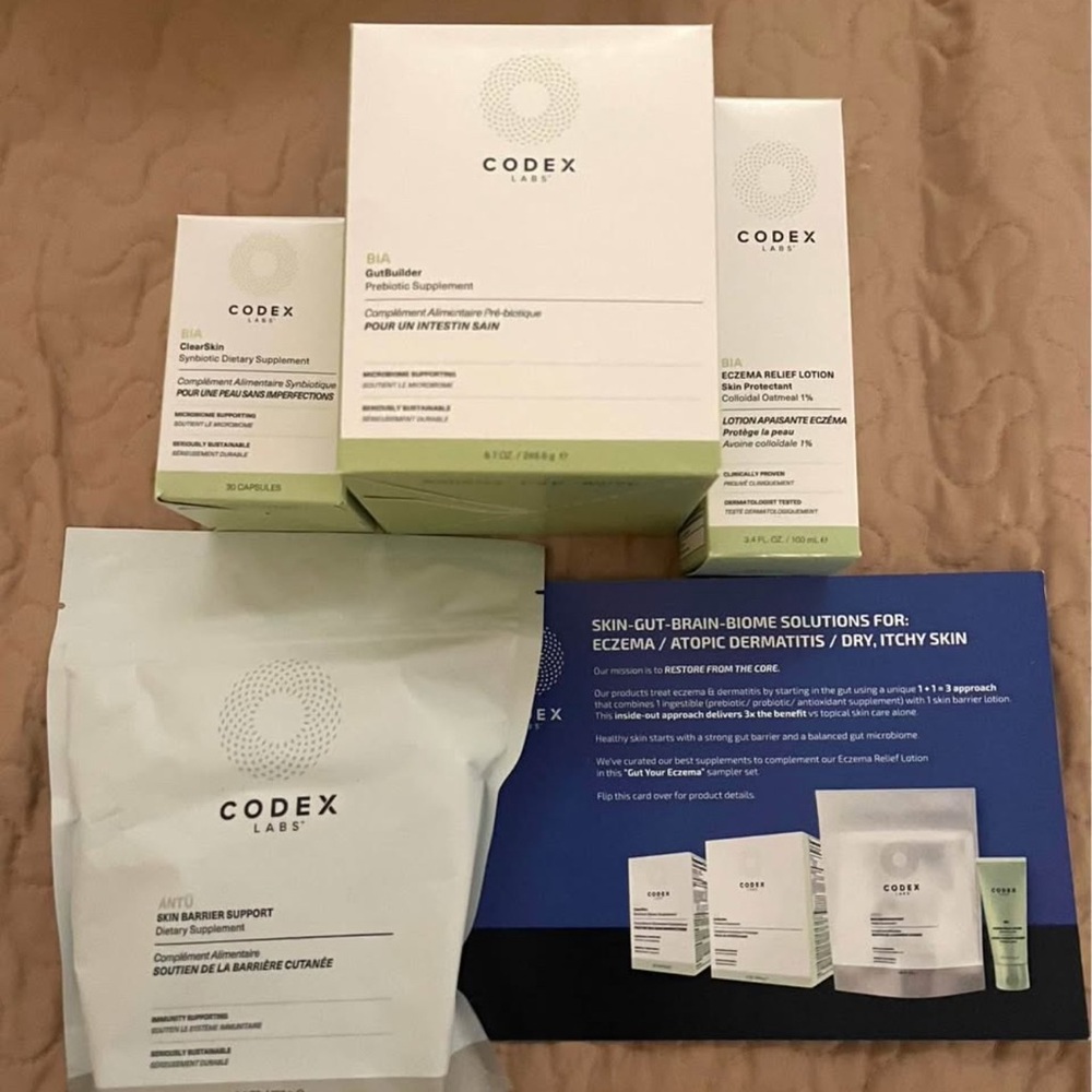 Bia Skin Barrier Support Set - Cream and White